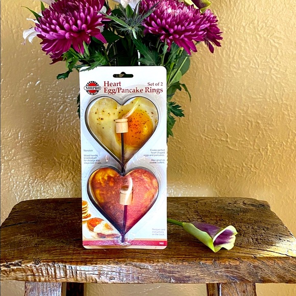 Norpro Other - ♥️Heart Shaped♥️Egg & Pancake Rings